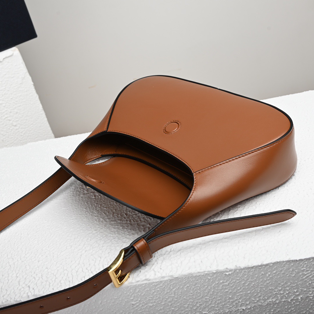 Prada 1BD358 Small Leather Women Shoulder Bags Size 25*15*5.5cm