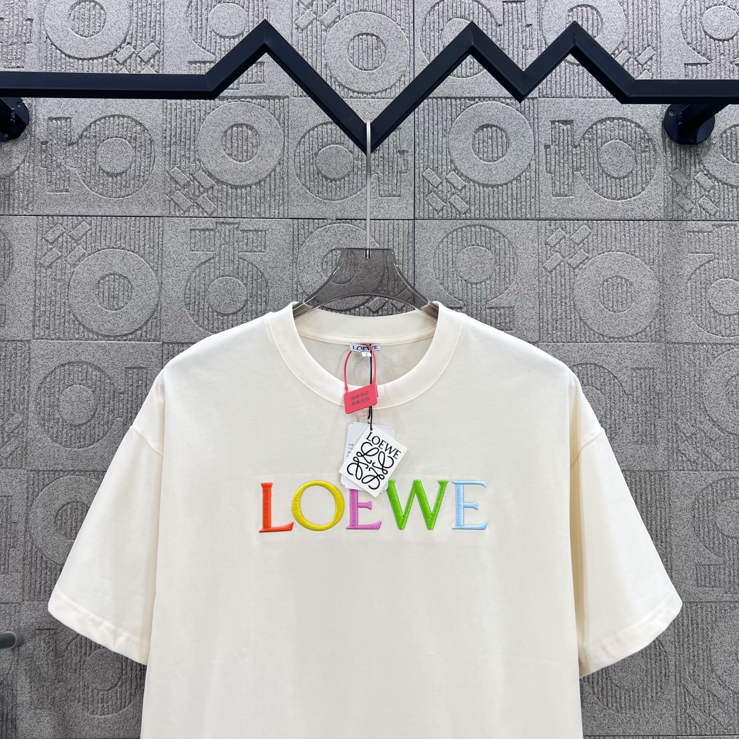Loewe T Shirt  Embroider Logo Size XS-L