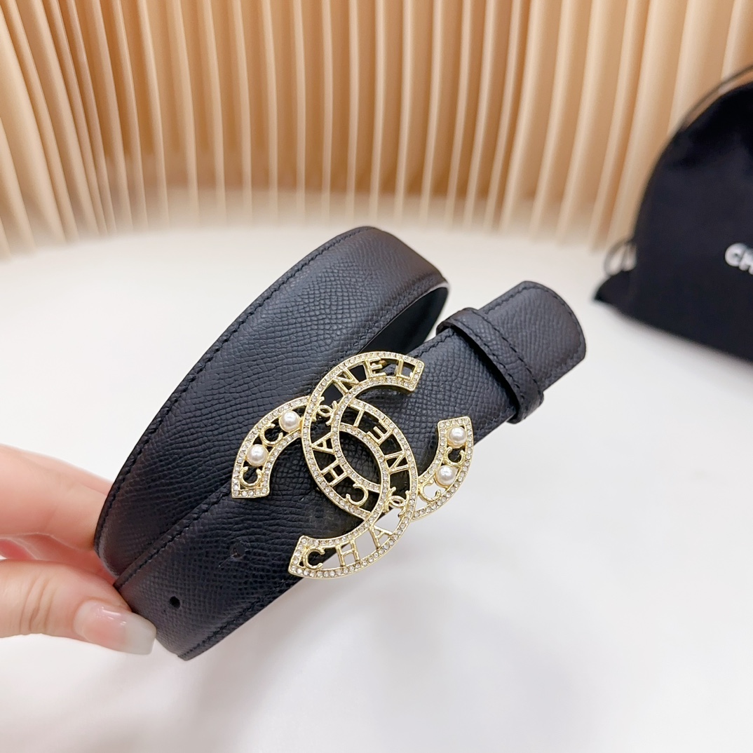 Chanel Women Belt Width 3cm