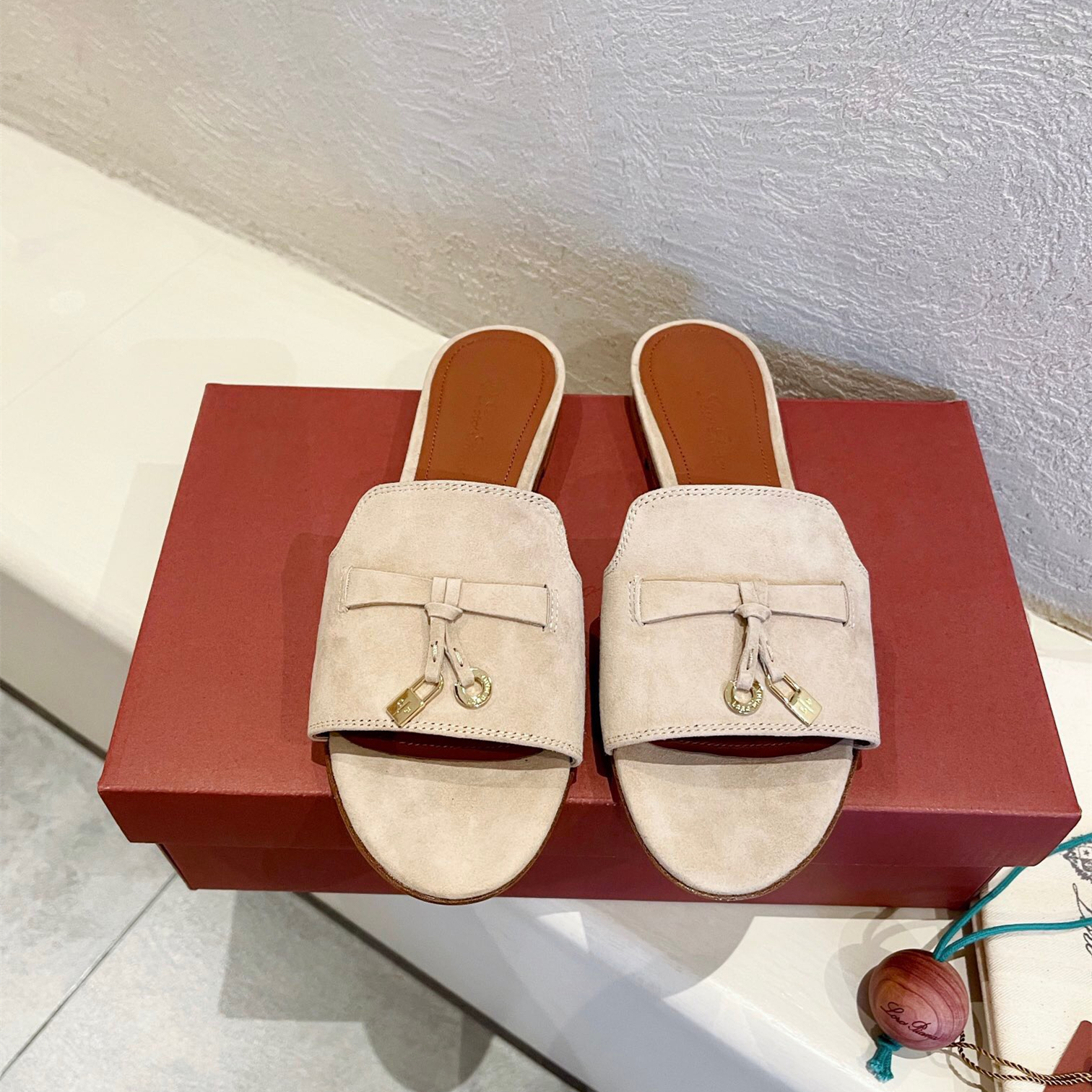 Loro Piana Charms Slipper Women Slippers Size 36-41