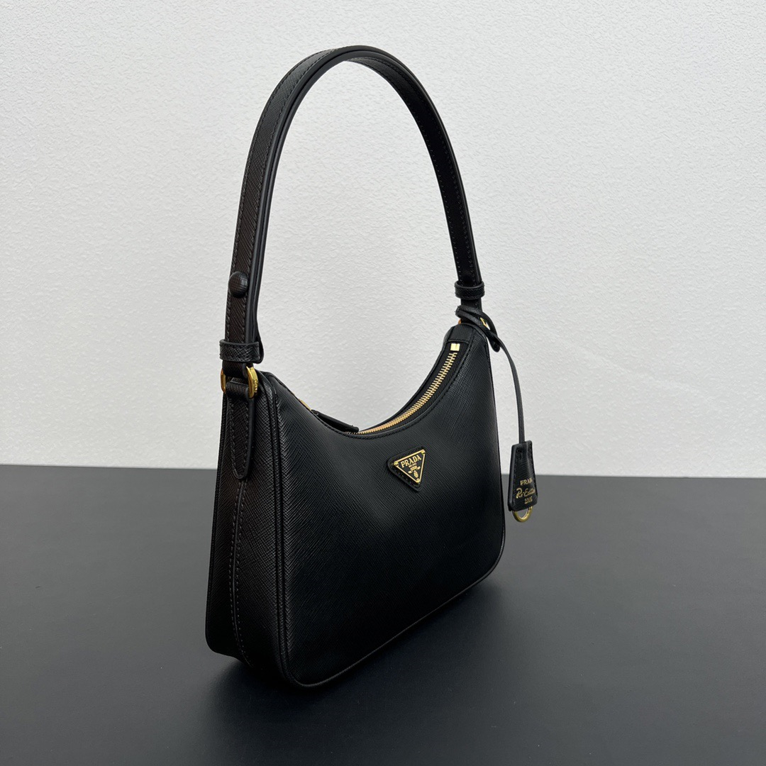 Prada 1BC204 Saffiano Leather Women Shoulder Bags Size 22*18*6cm