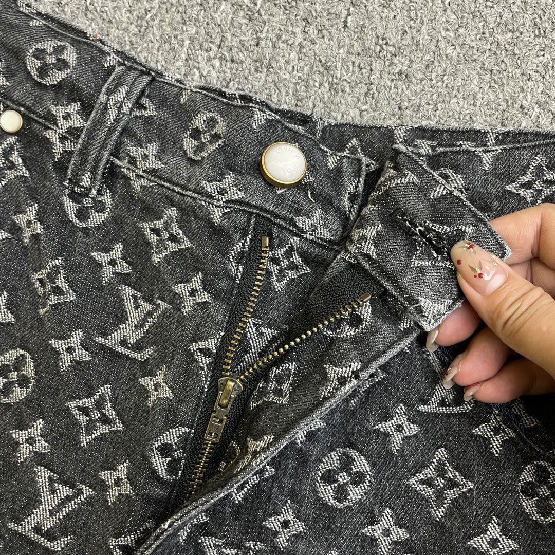 Louis Vuitton Unisex Jeans Size S-XL