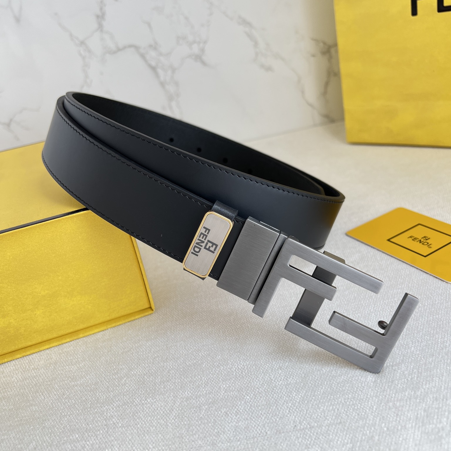 Fendi Mens Belt Width 3.5cm