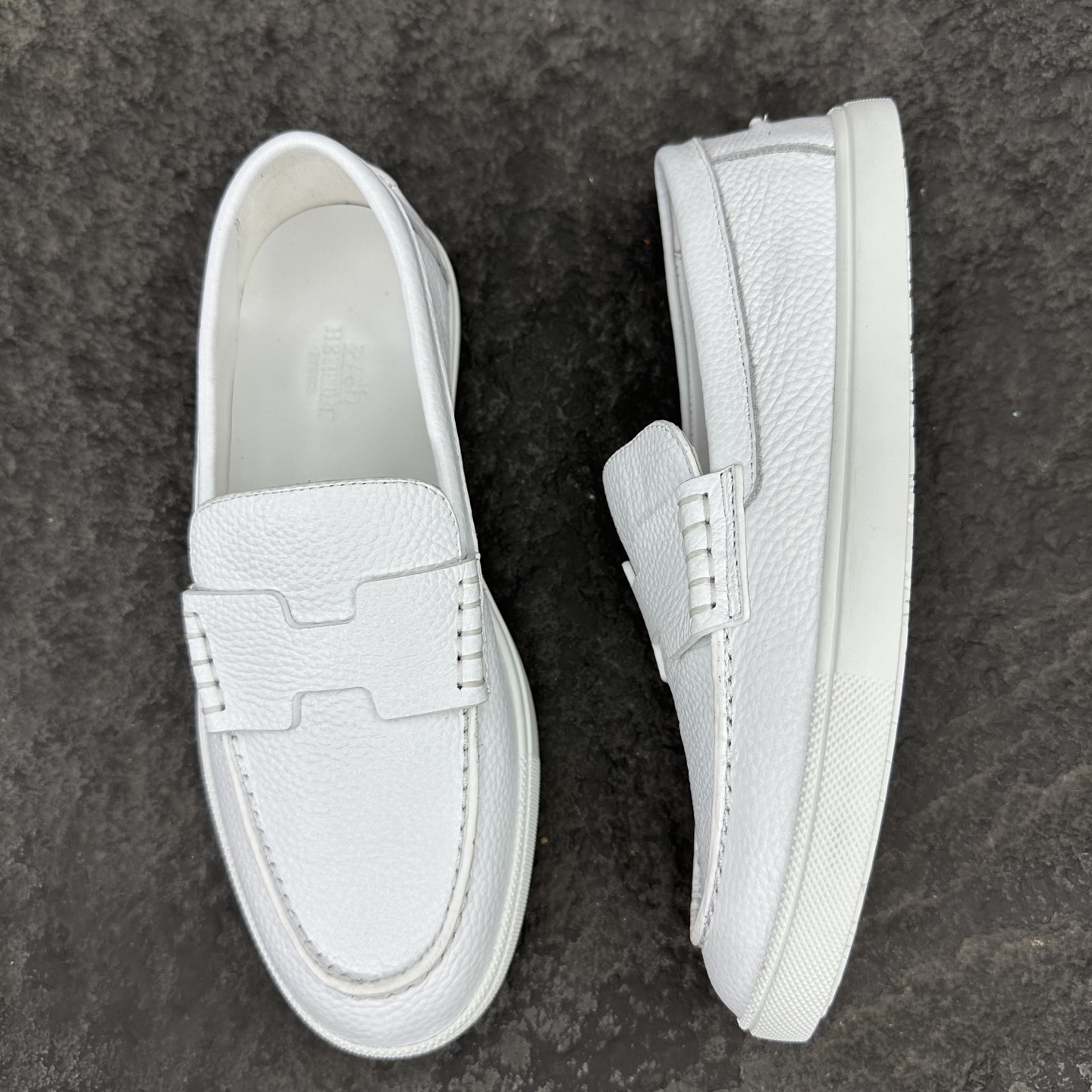 Hermes Job Unisex Loafers Size 35-46