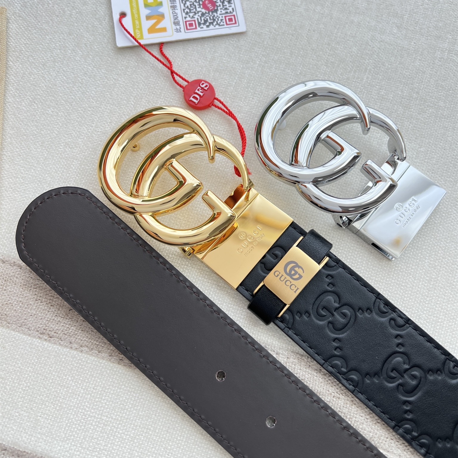 Gucci Mens Belt Width 3.8cm