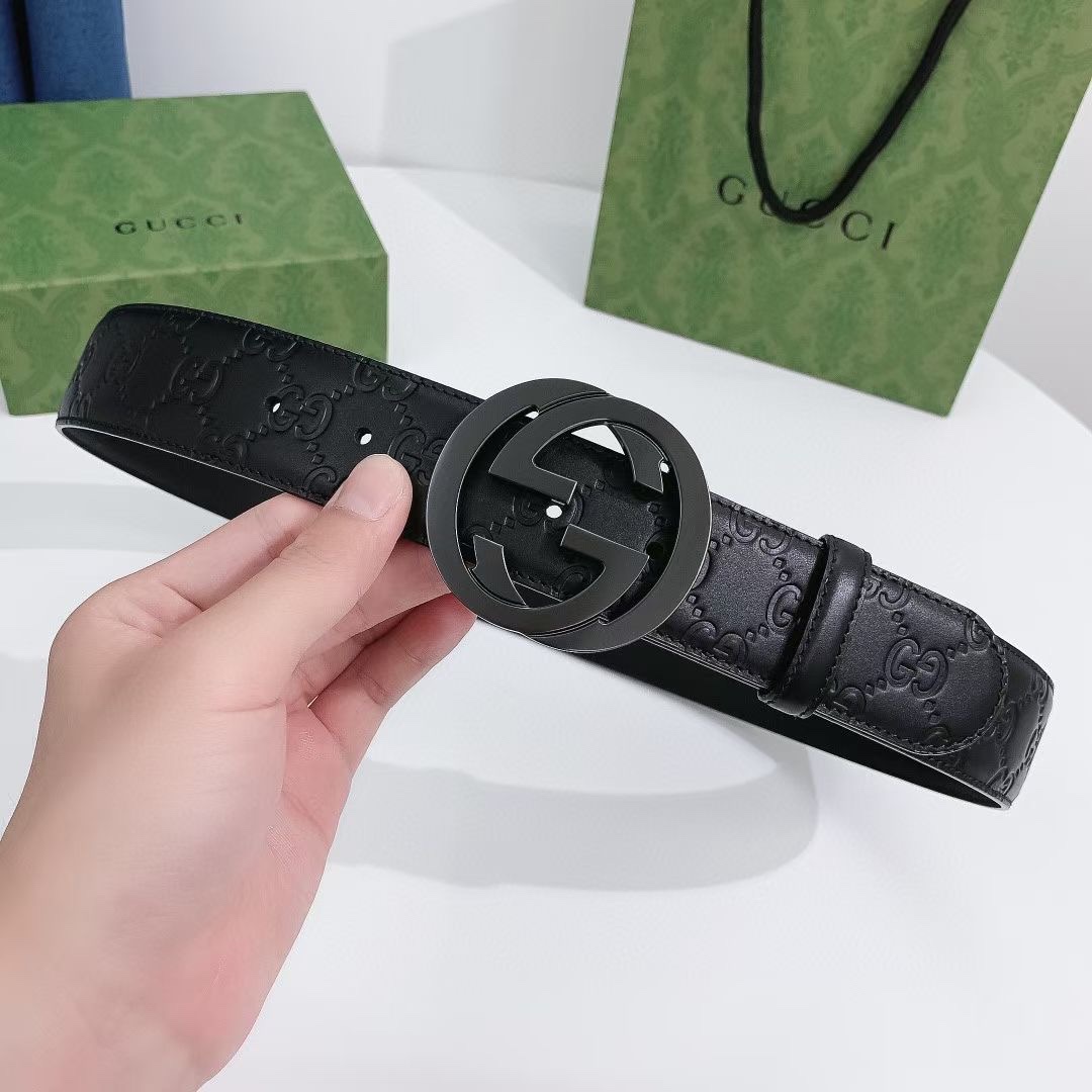 Gucci Mens Belt Width 3.8cm