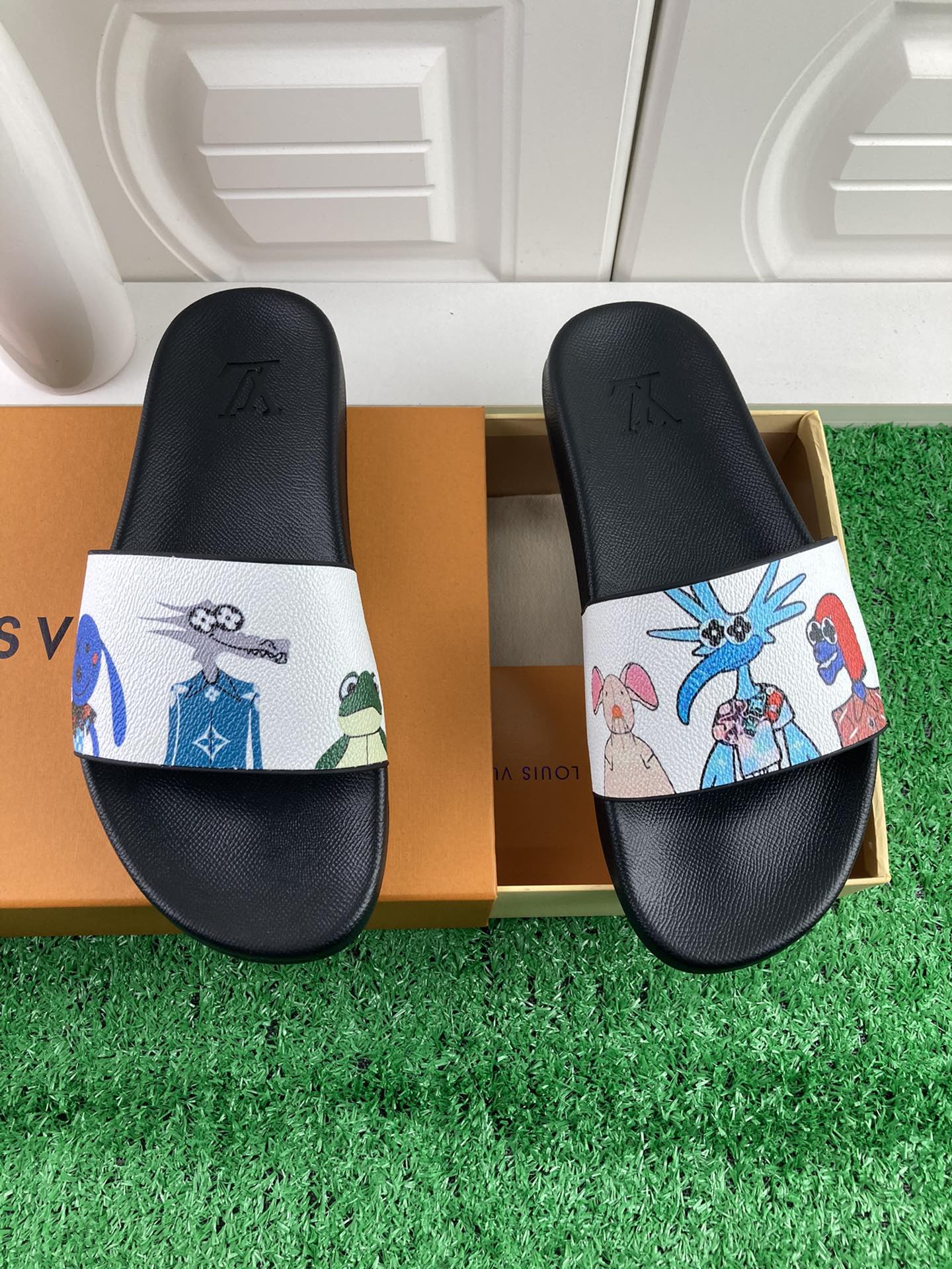 Louis Vuitton 2024ss Candy Series Slippers Size 36-45