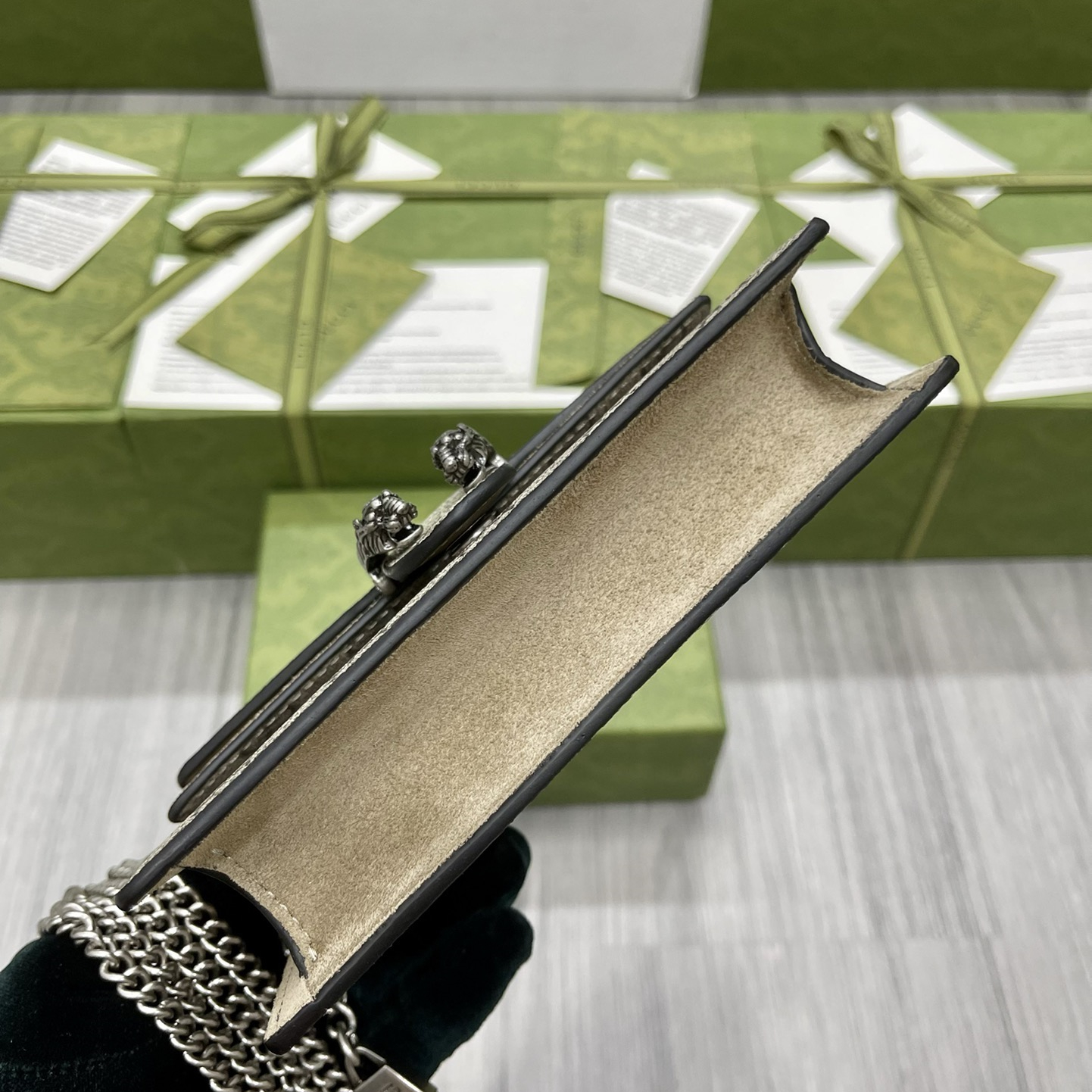 Gucci Dionysus Mini Women Shoulder Bags 16.5*10*4.5cm