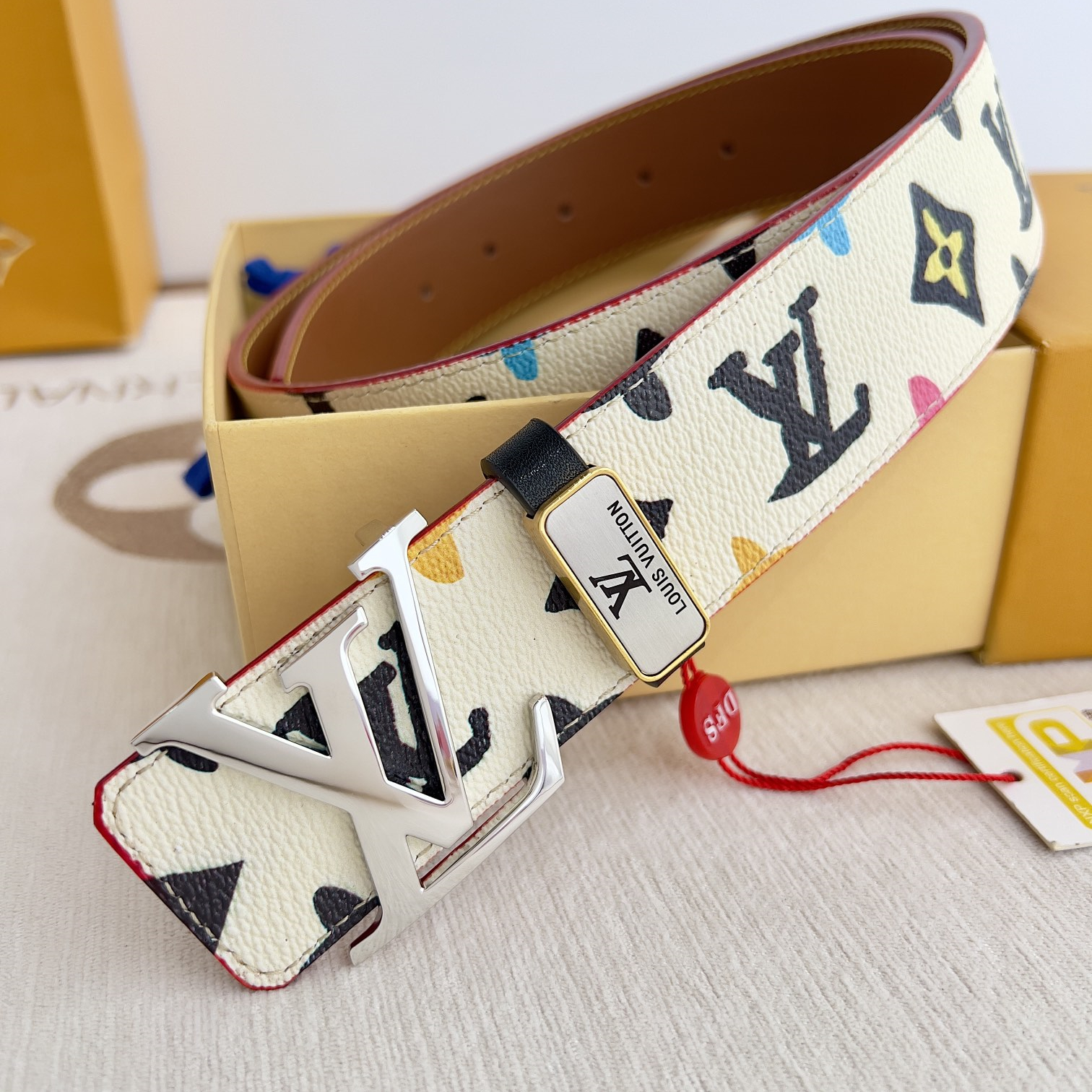 Louis Vuitton Mens Belt Width 3.8cm