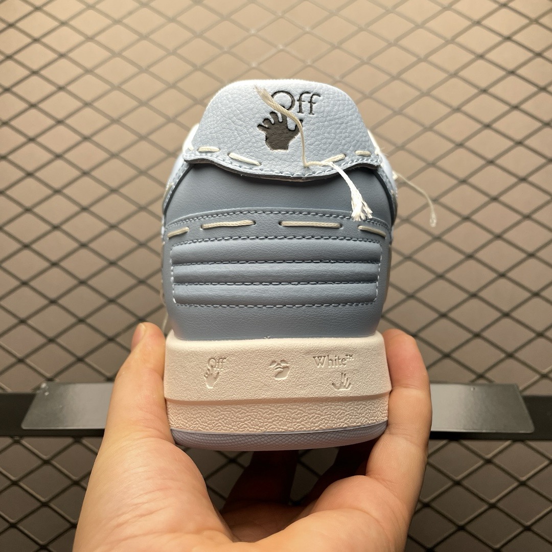 OFF White Out of Office Calf Leather Sneaker Size 36-45