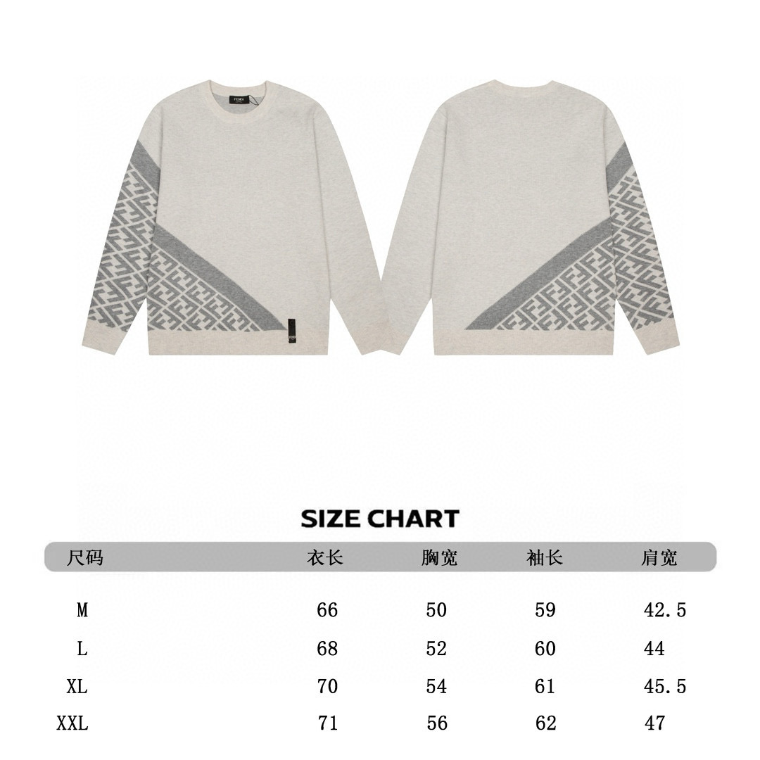 Fendi Unisex Sweatshirt Size S-XL