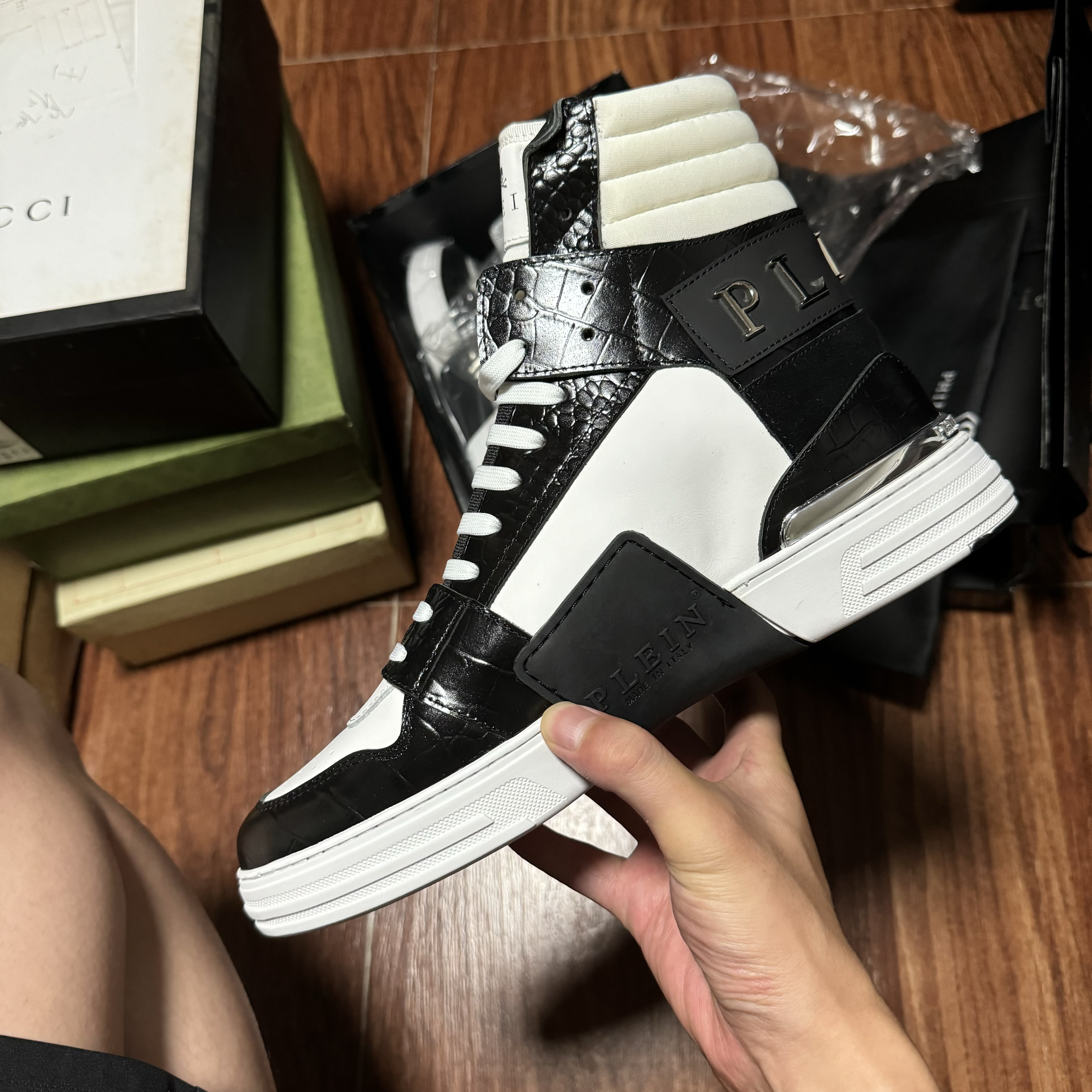 Philipp Plein Mens Outdoor Sneakers Size 45