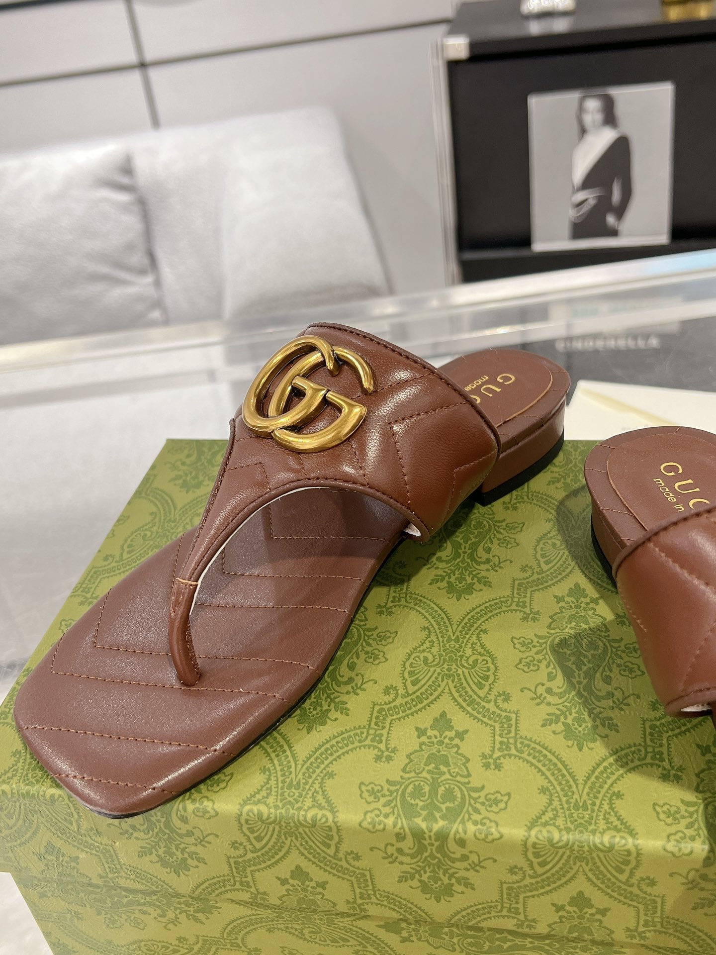 Gucci GG Marmont Slippers Size 36-41