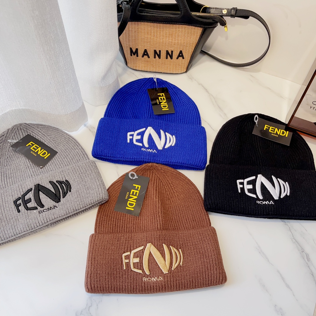 Fendi Knitted Hat 4-Color