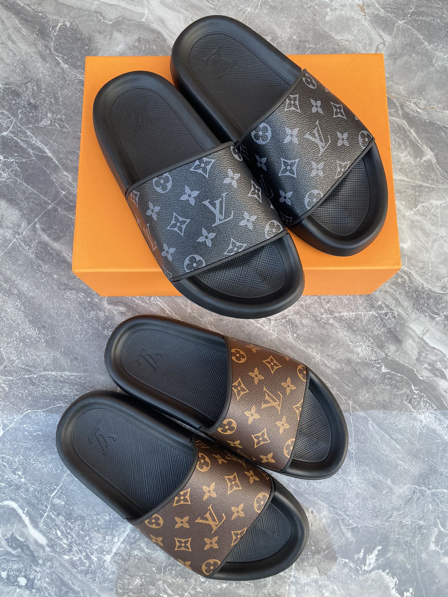 Louis Vuitton 2024ss Candy Series Slippers Size 36-45