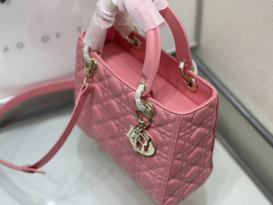 Dior Lady Women Shoulder Bags 24*20*11cm