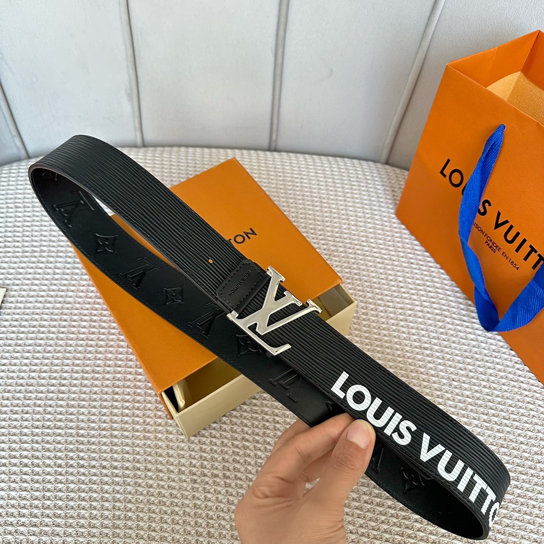 Louis Vuitton Mens Belt Width 4cm