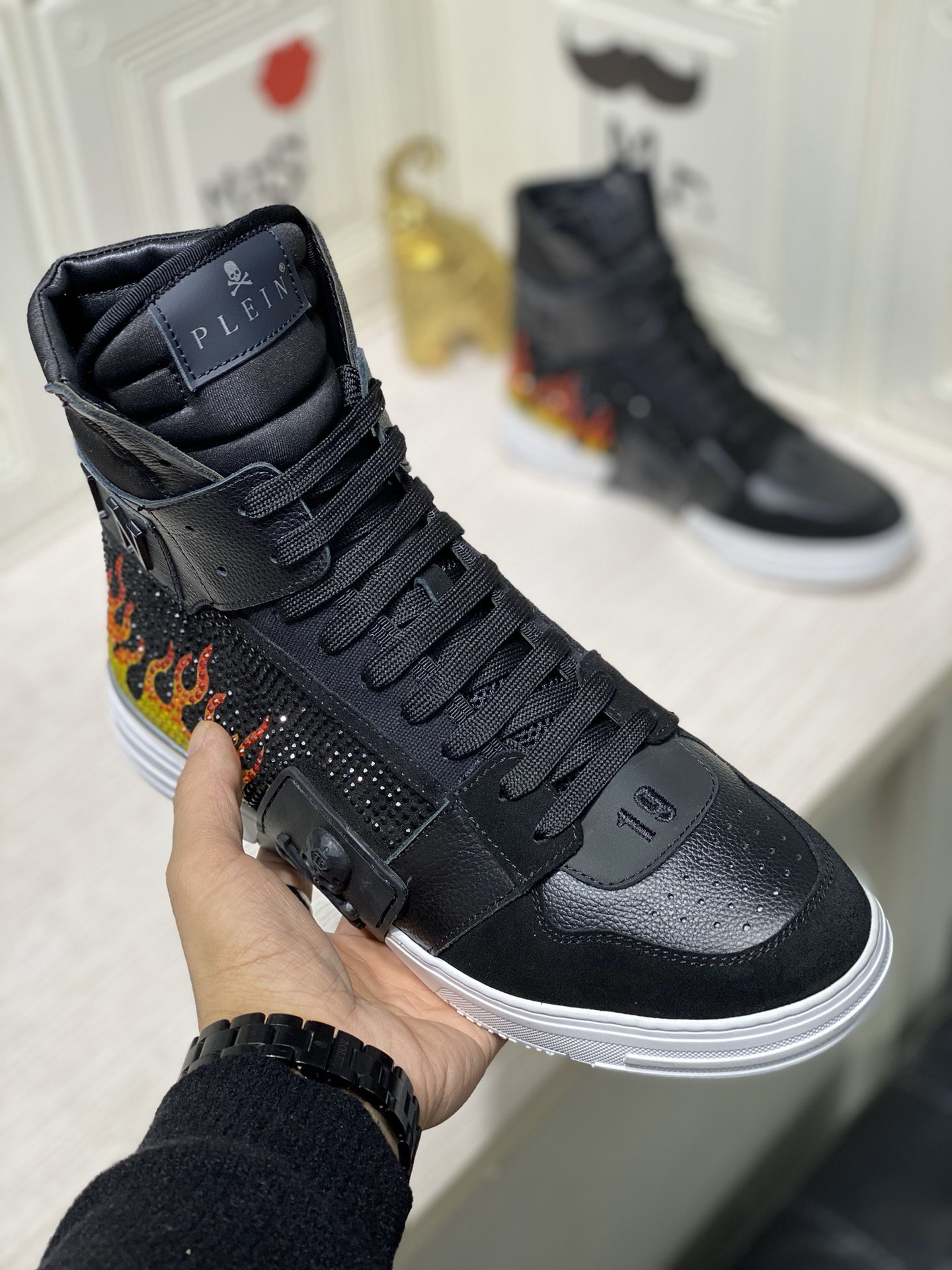 Philipp Plein Mens Outdoor Sneakers Shoes 38 - 45