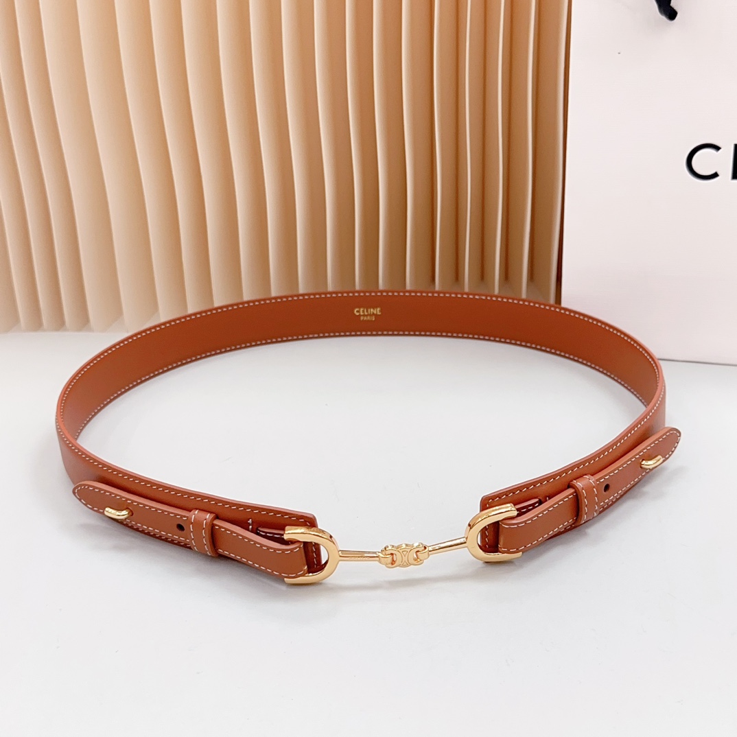 Celine Women Belt Width 3cm