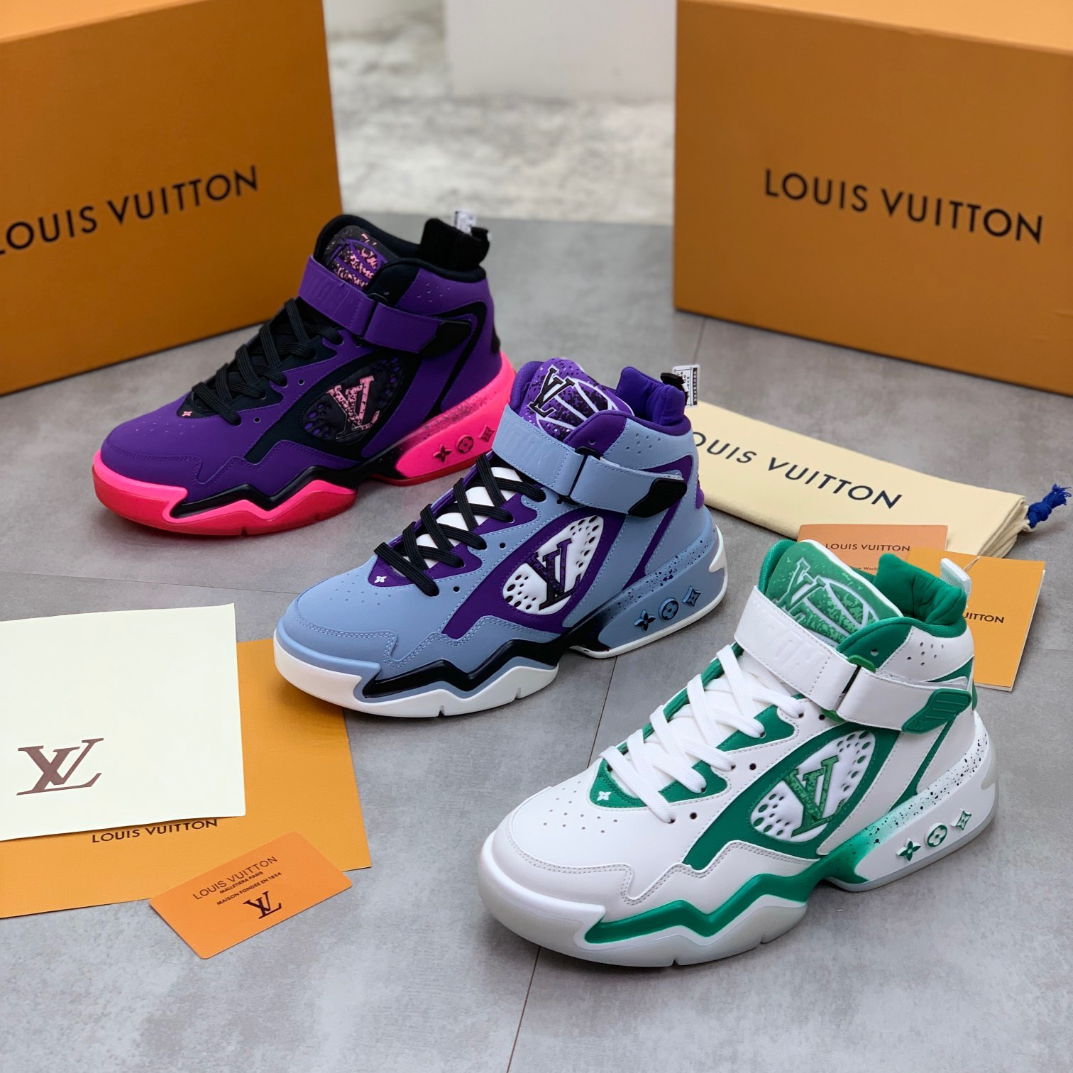 Louis Vuitton LV Trainer 2.0 Sneaker Size 36-46   5-Color