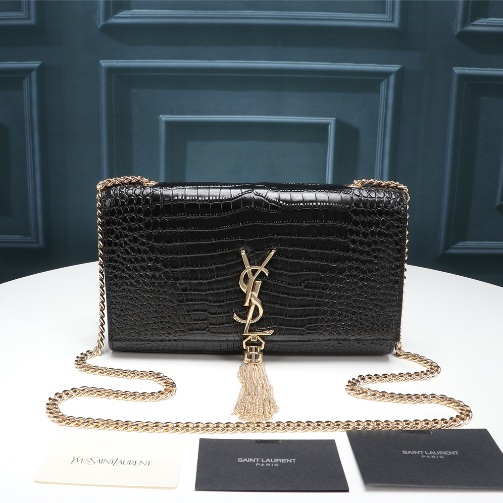 YSL Women Shoulder Bags Size 24*5.5*14.5cm