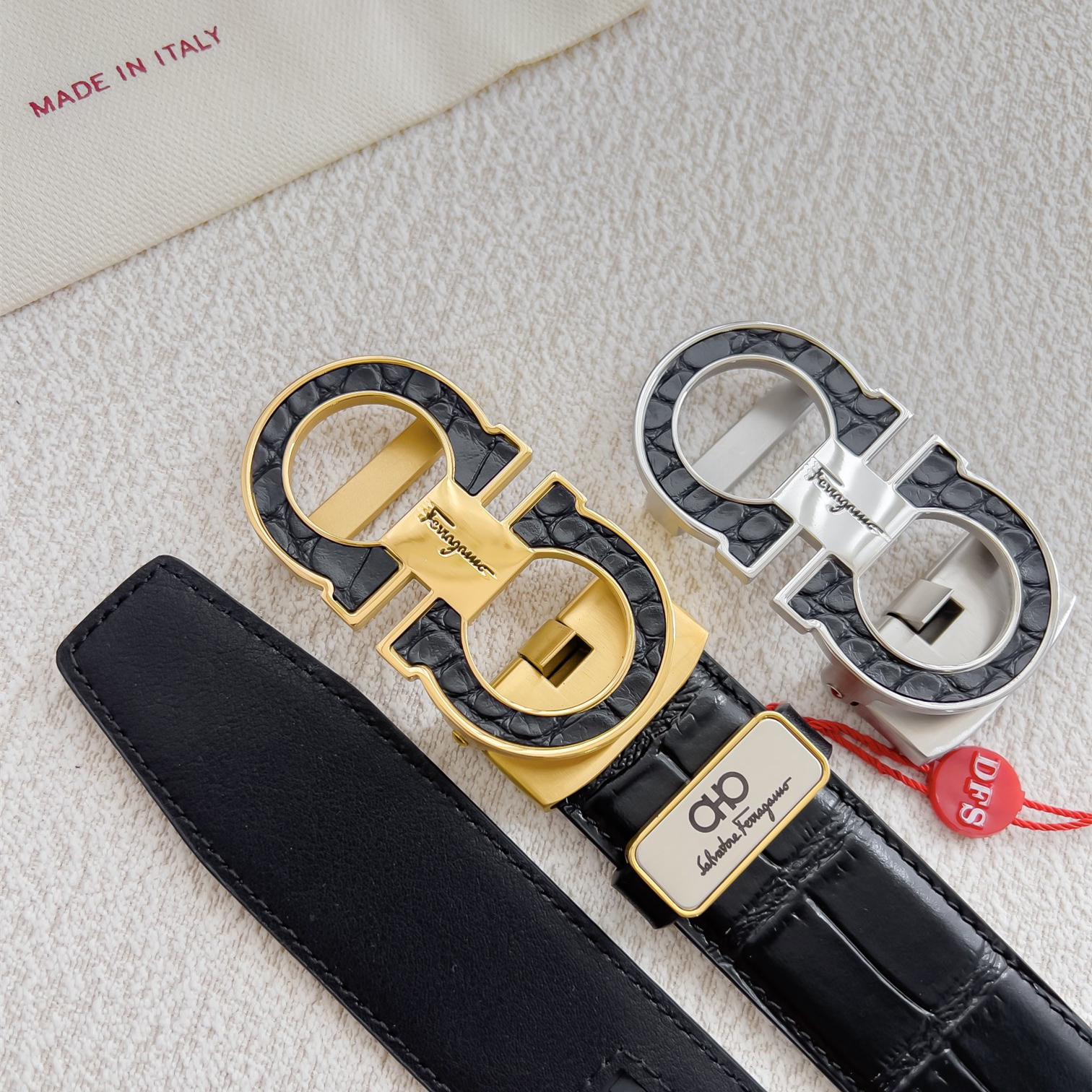 Ferragamo Mens Belt Width 3.5cm