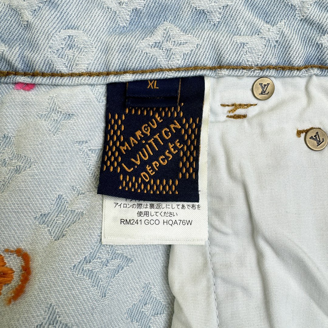 Louis Vuitton x Tyler Unisex Jeans Size S-XL