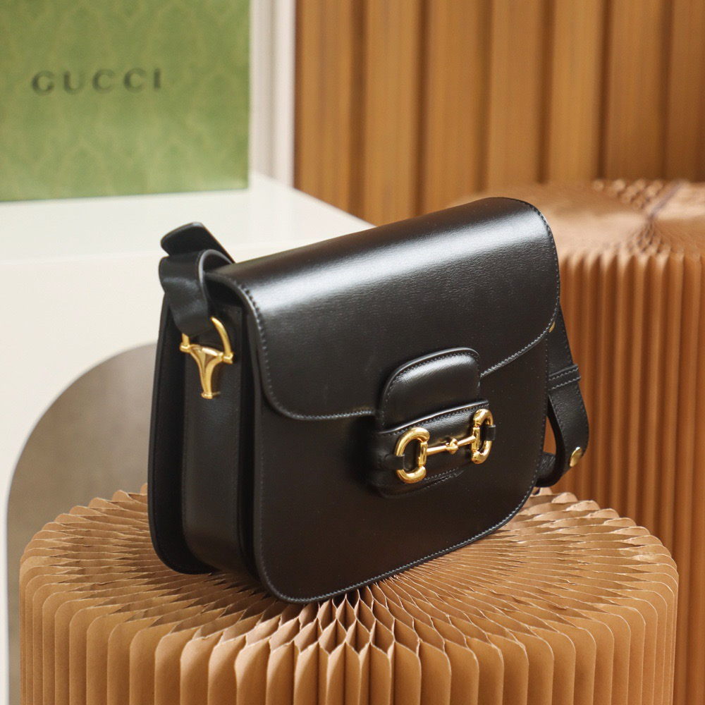 Gucci GG Horsebit 1955 Women Shoulder Bags Size 25*18*8cm