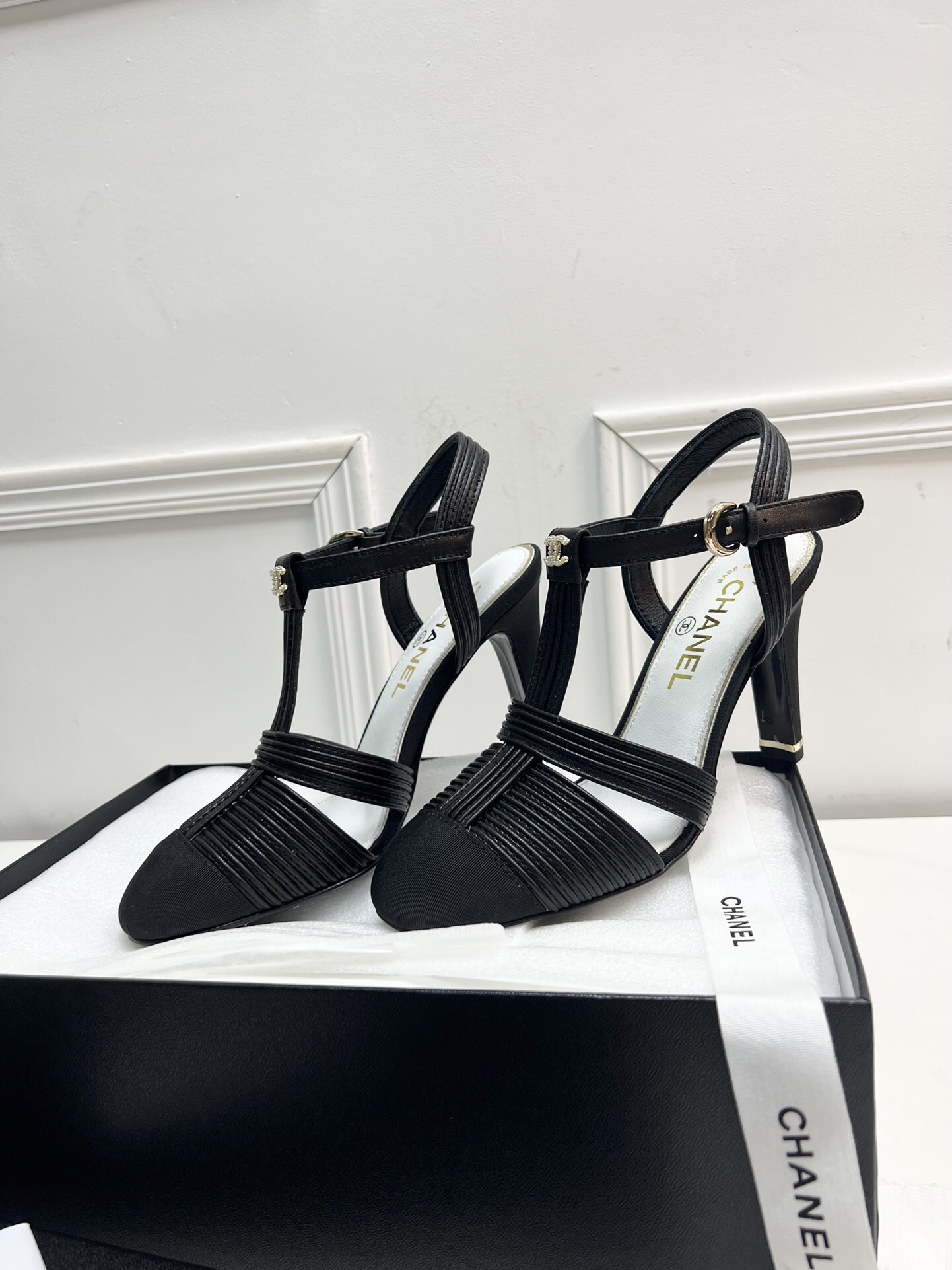 Chanel Open Pumps Size 35-41 3-Color