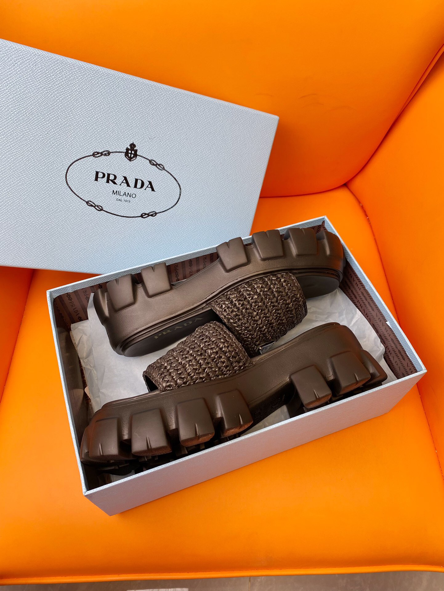 Prada 2024 New Monolith sandals Size 36-40