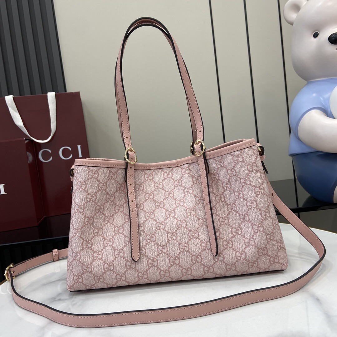 Gucci GG Emblem Women Shopping Bags Size 30*18*11cm