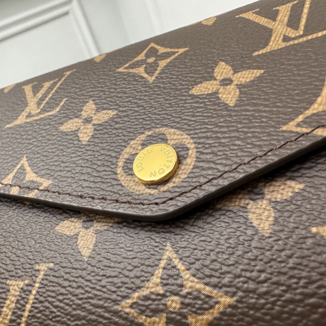 Louis Vuitton Women Wallet M62234 Size 19*10cm