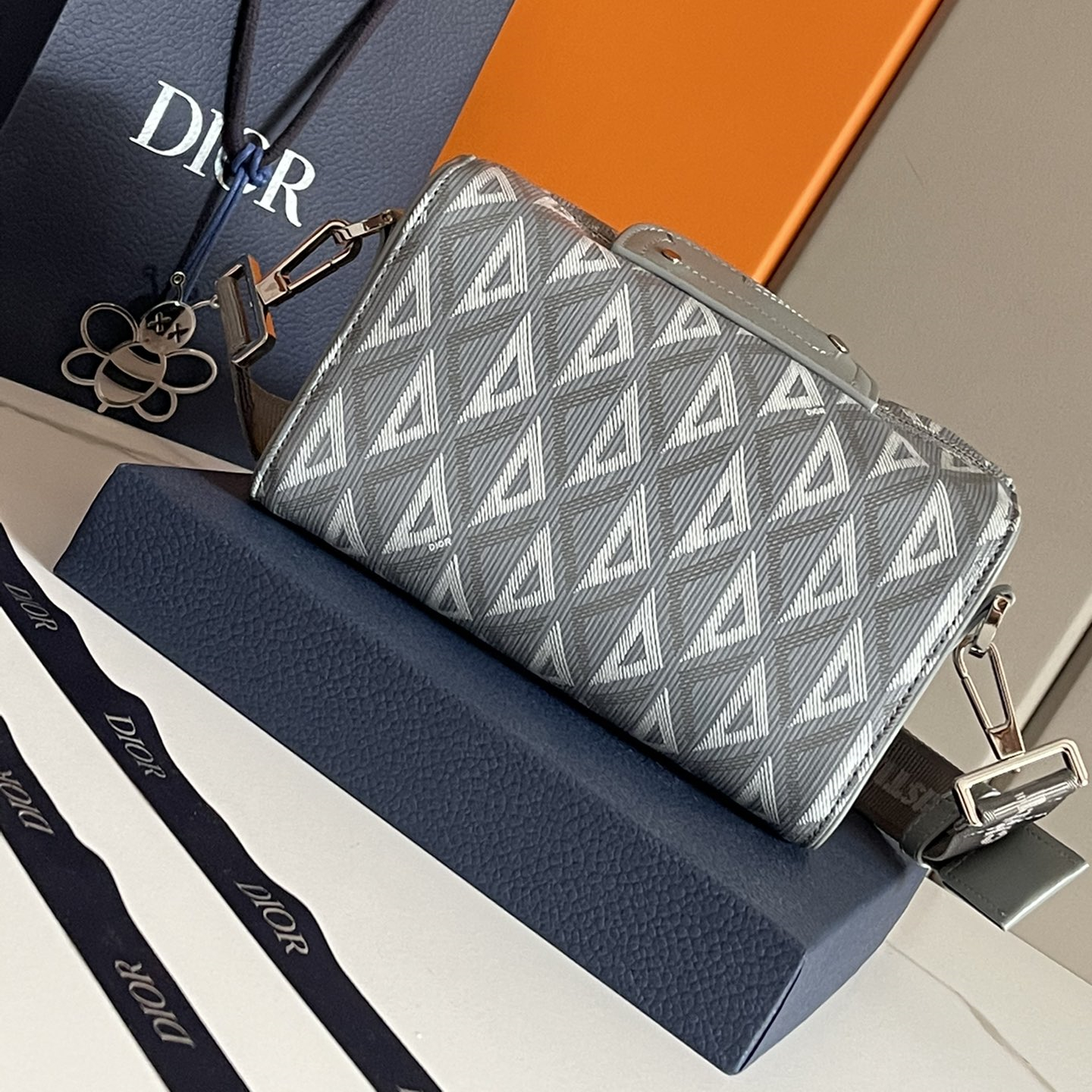 Dior 2022SS Lingot Mens Shoulder Bags 21.5*11*12.5cm