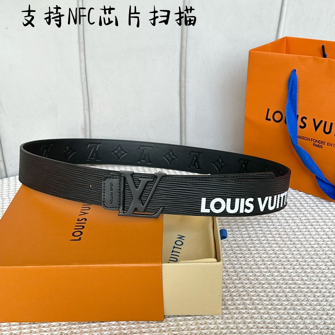 Louis Vuitton Mens Belt Width 4cm