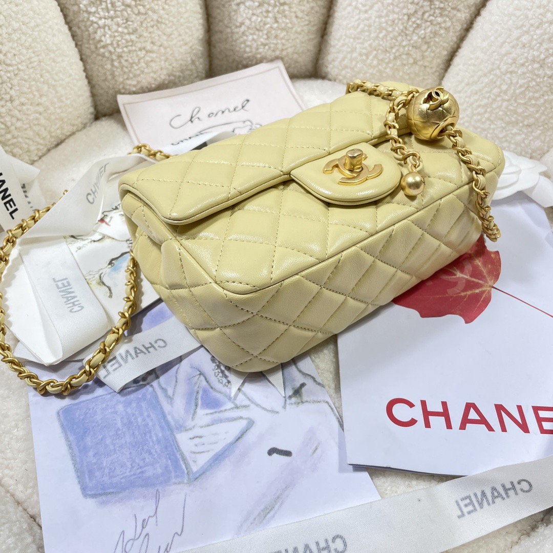 Chanel AS1787 Shoulder Bags Sheepskin 20cm