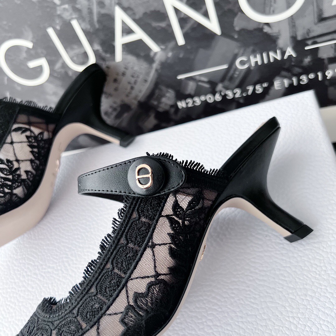 Dior Capture Heeled Mule Pumps Size 35-40