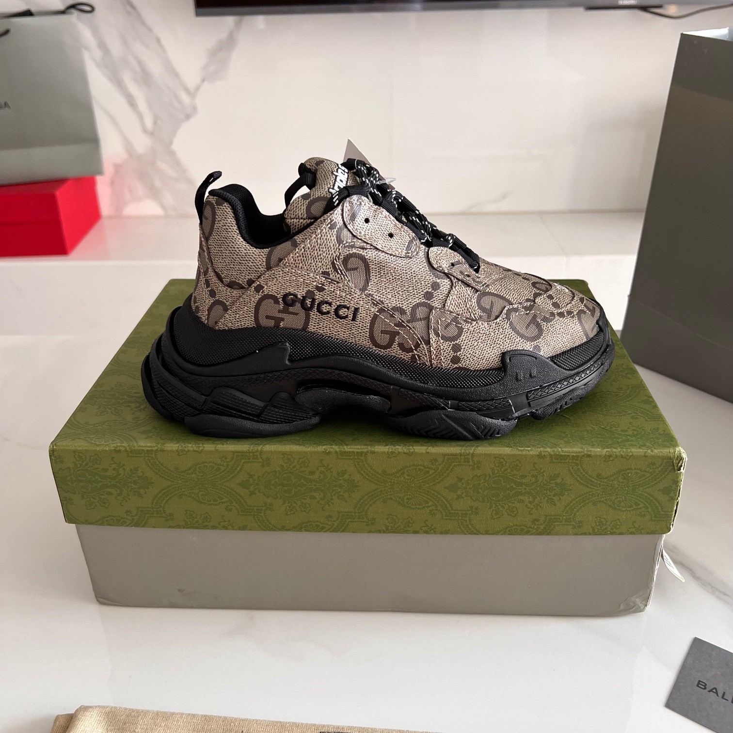 Balenciaga & Gucci Triple S Sneaker Unisex Size 35-45