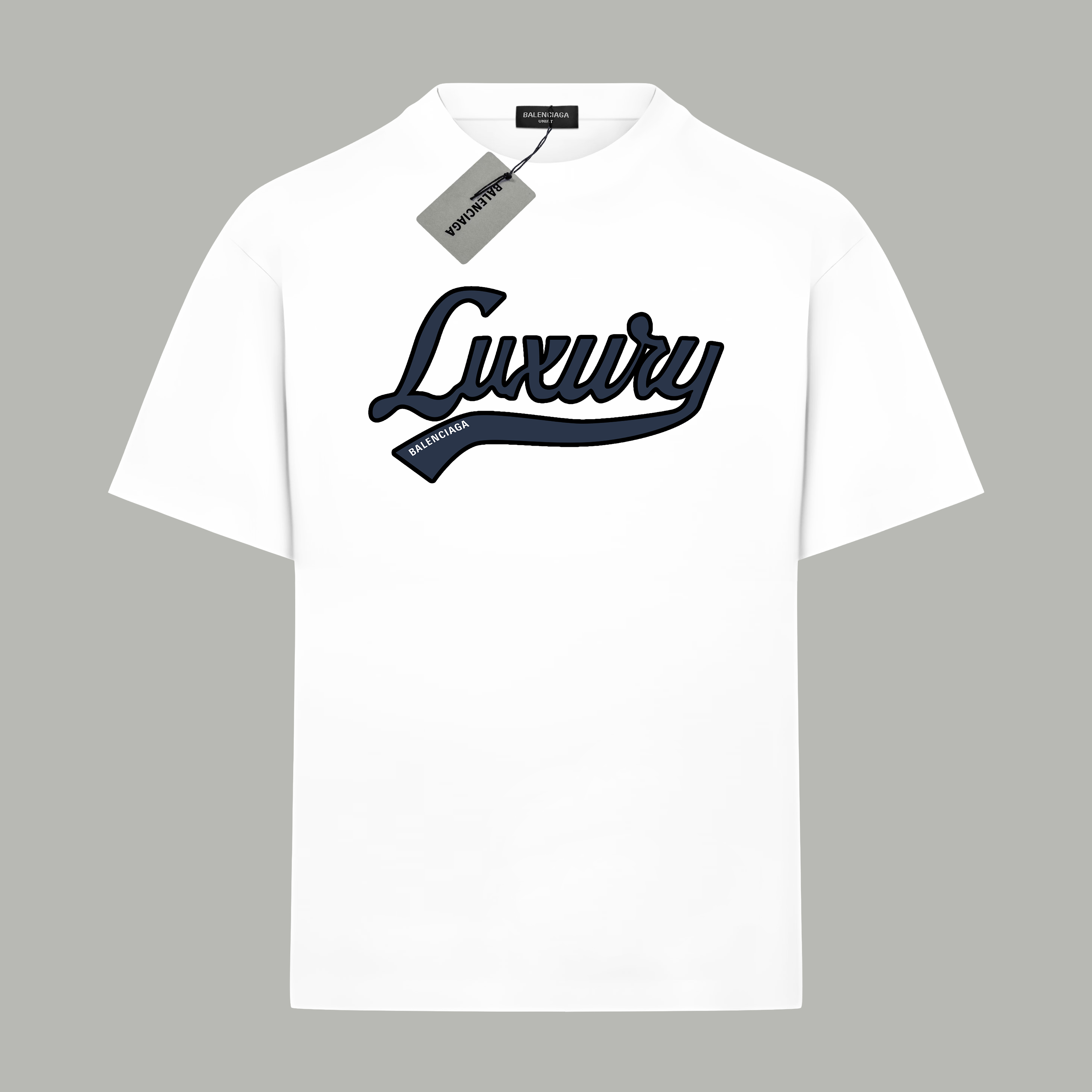 Balenciaga Unisex Cotton T Shirt Size S-XL