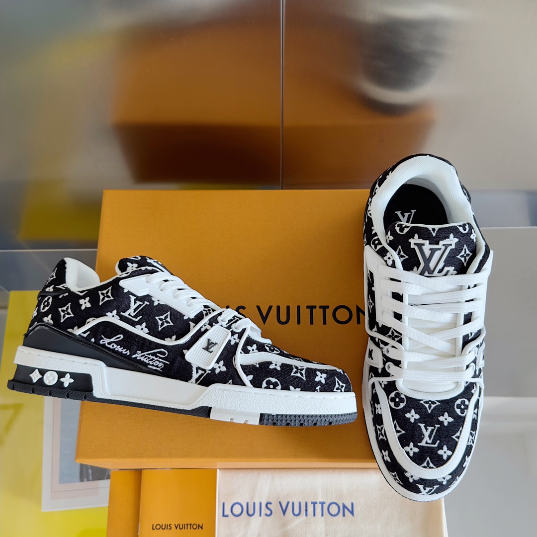 Louis Vuitton 2024New LV Trainer Sneaker Size 36-46