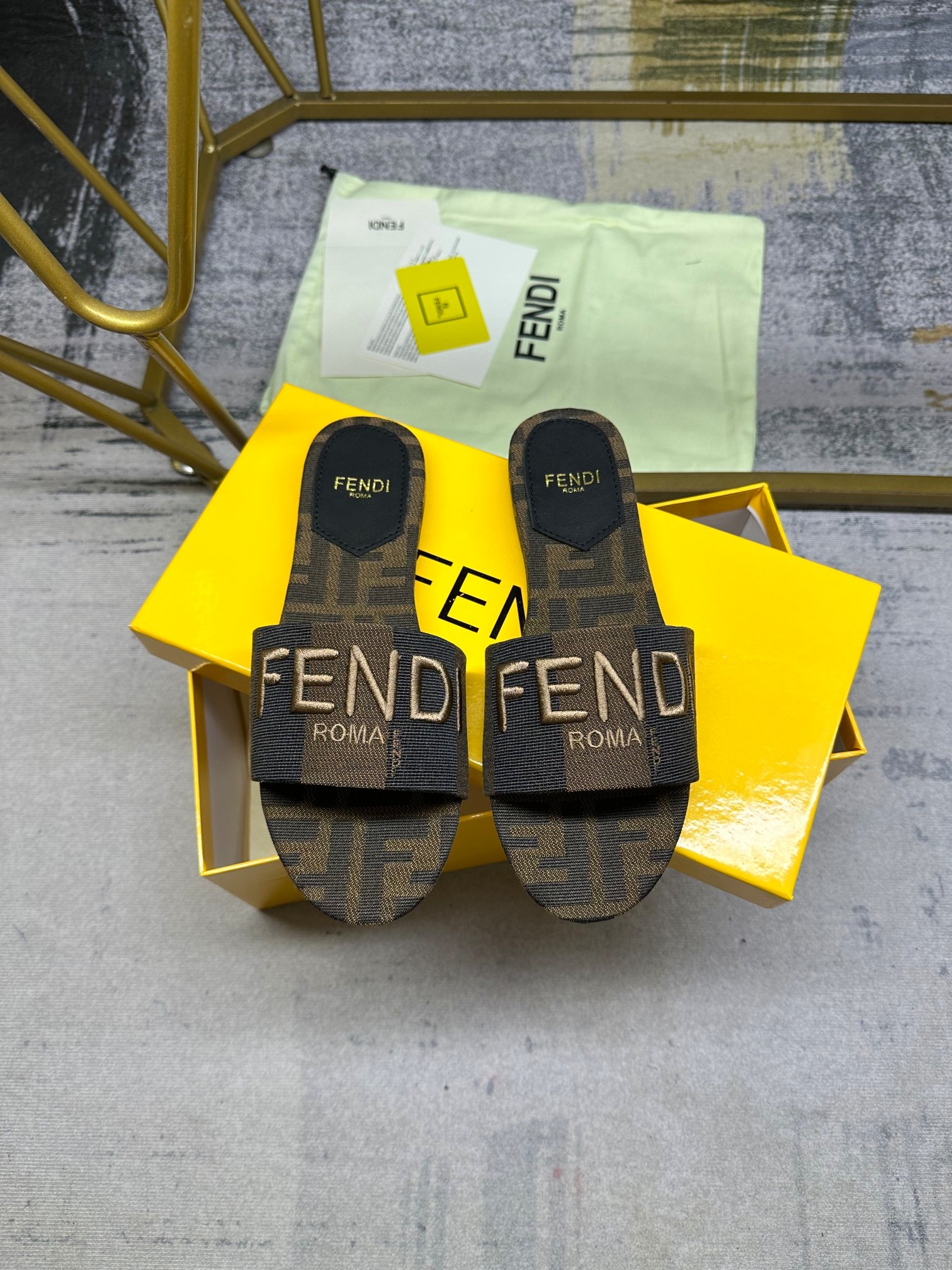 Fendi Slippers Size 36-42