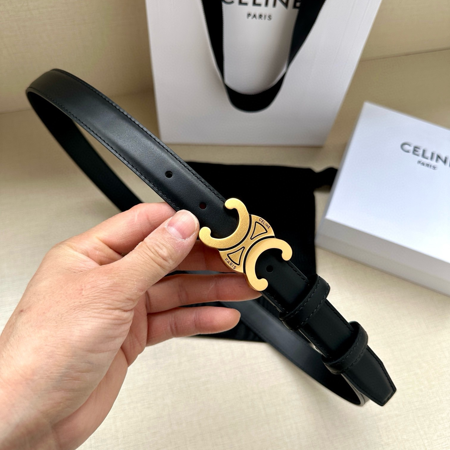 Celine Women Belt Width 2.5cm