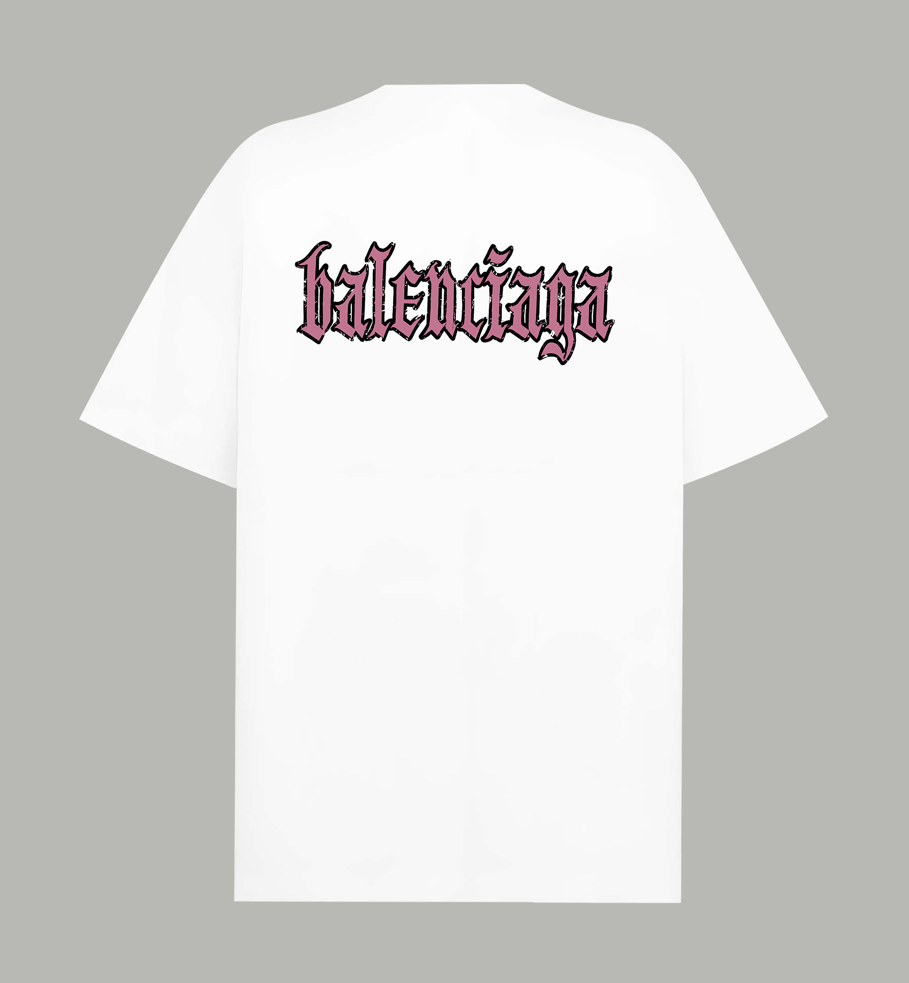 Balenciaga Unisex Cotton T Shirt Size S-XL