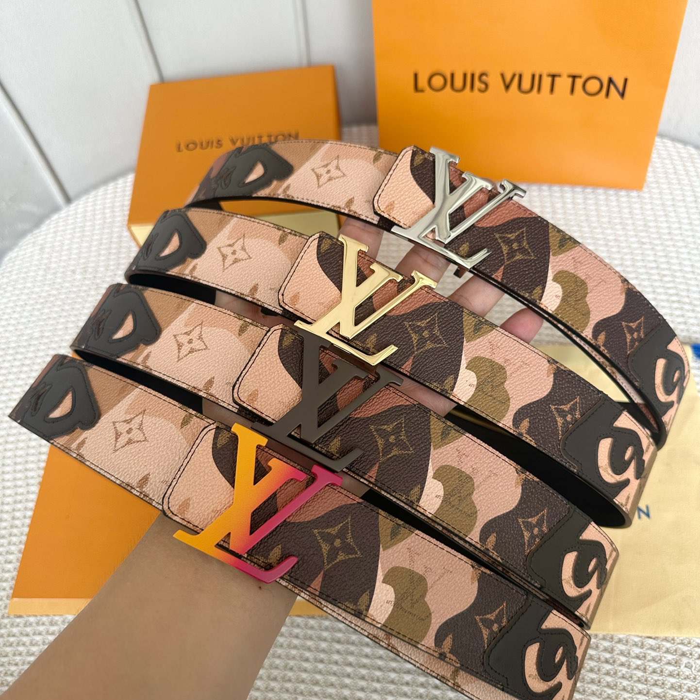 Louis Vuitton Mens Belt Width 4cm