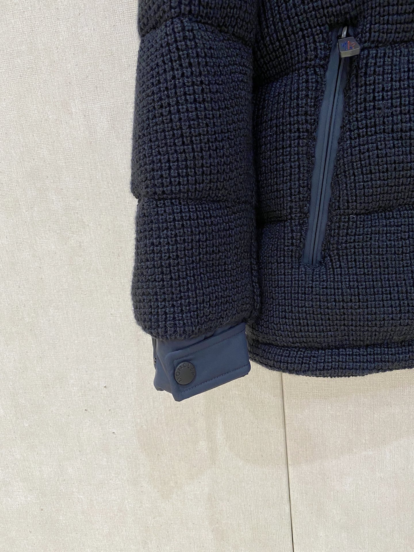 Moncler 25ss Waffle Unisex Winter Jacket Size 1-5