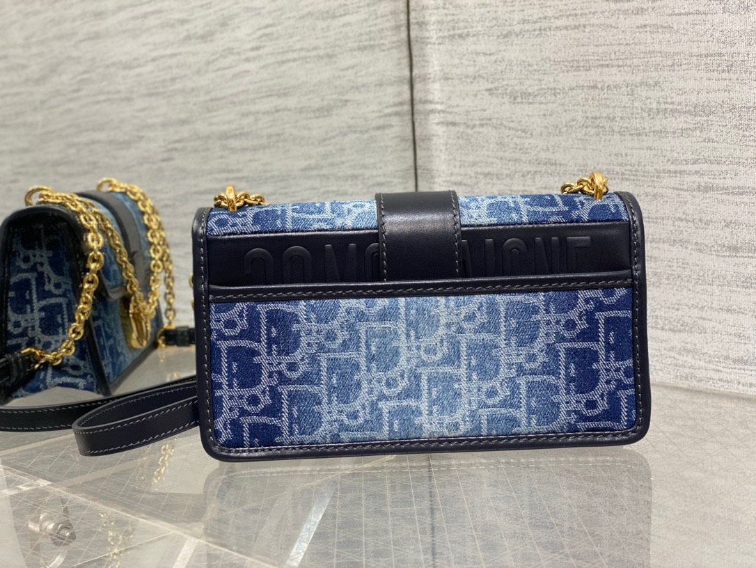 Dior Montaigne East-West mit Kette Women Shoulder Bags 21*6*12cm