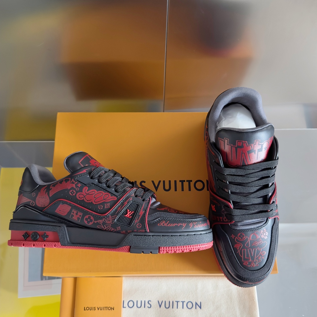 Louis Vuitton 2024New LV Trainer Sneaker Size 40-46