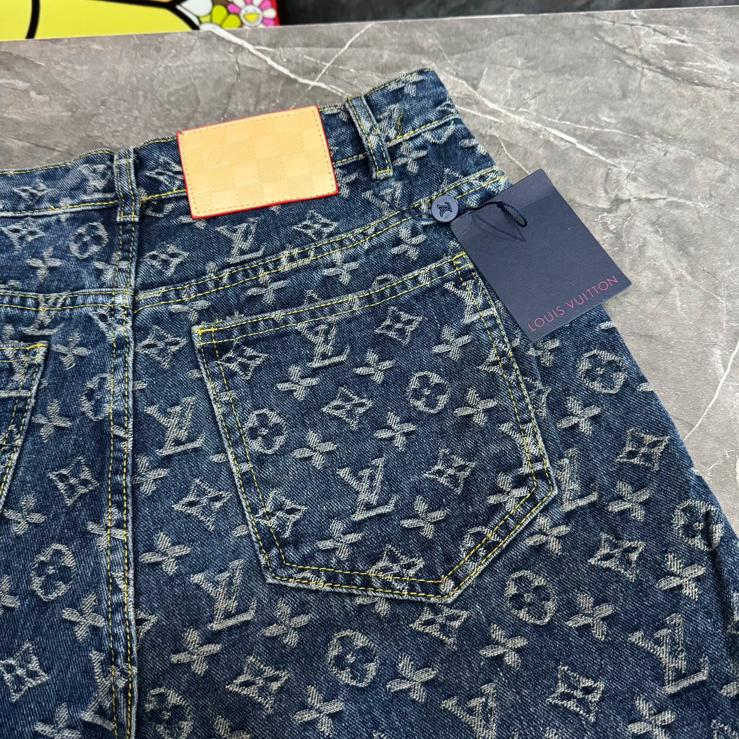 Louis Vuitton Unisex Jeans Size S-XL