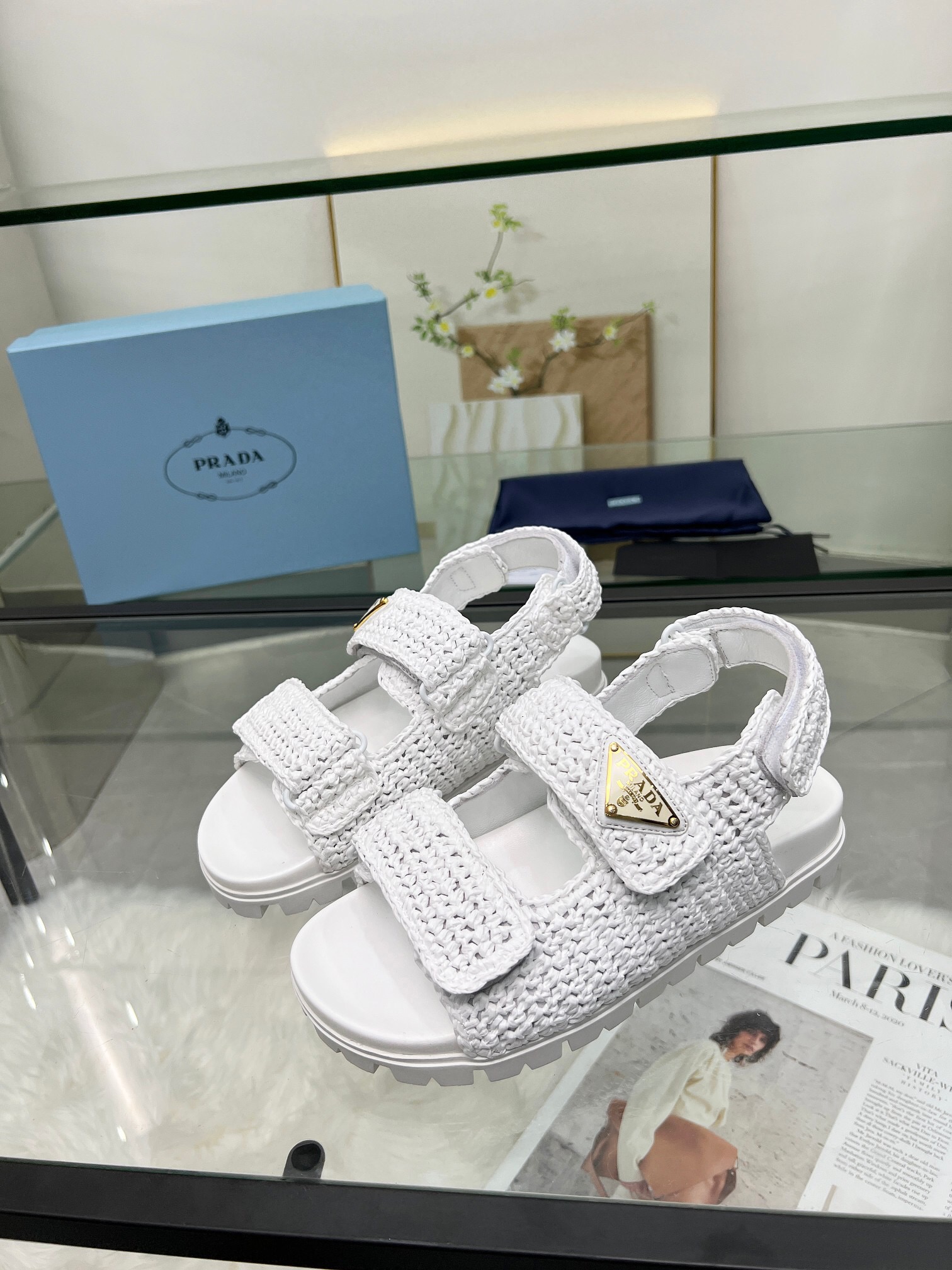 Prada 2024 New Monolith sandals Size 36-41