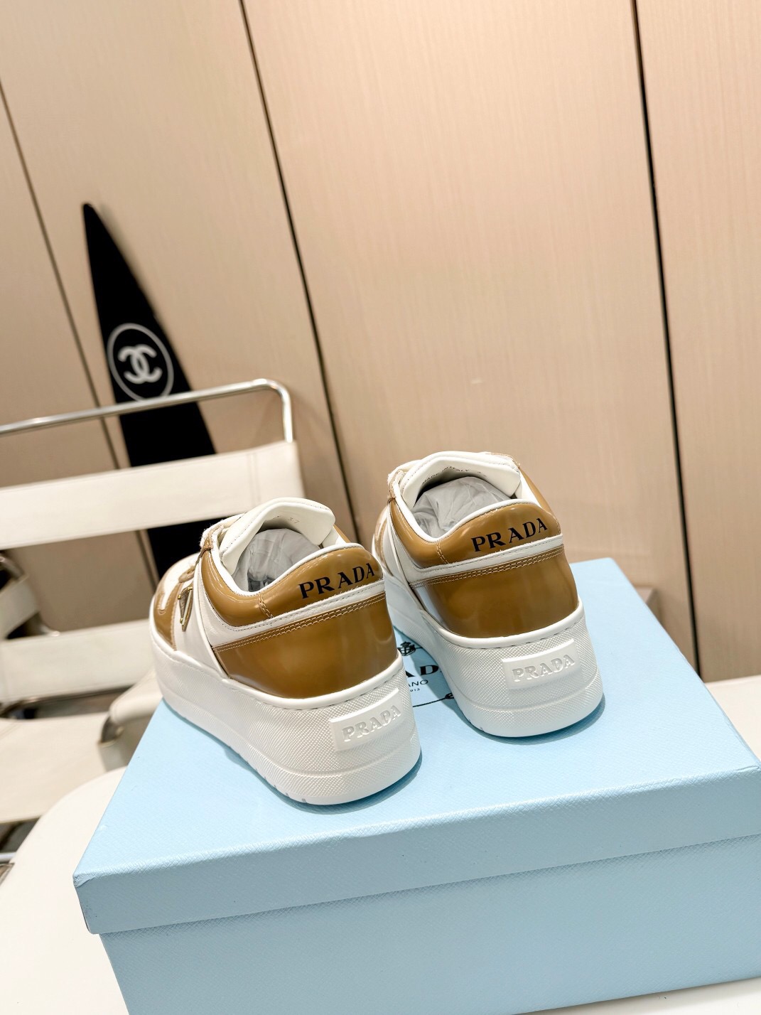 Prada 2024 New Downtown Bold leather Sneaker Size 36-41