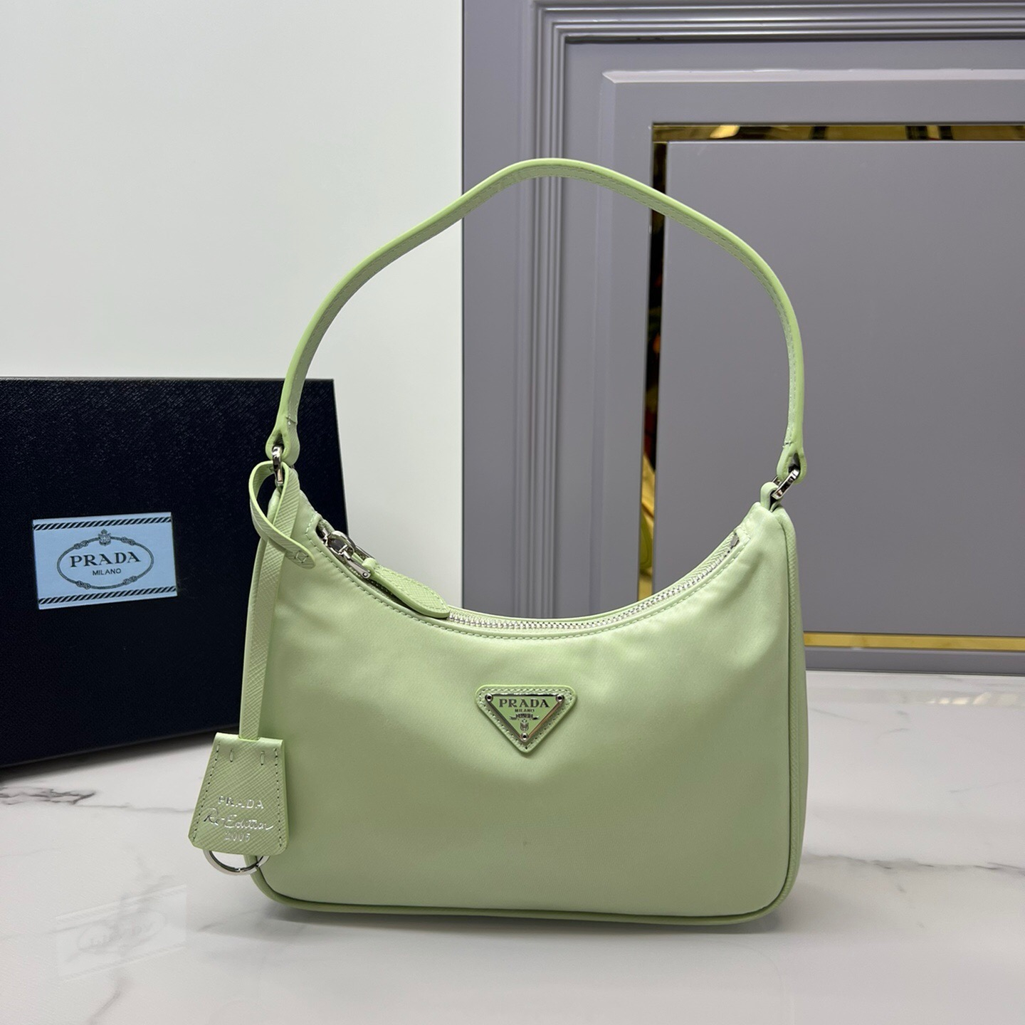 Prada 1NE204 Redition 2005 Women Shoulder Bags 22*18*6.5cm